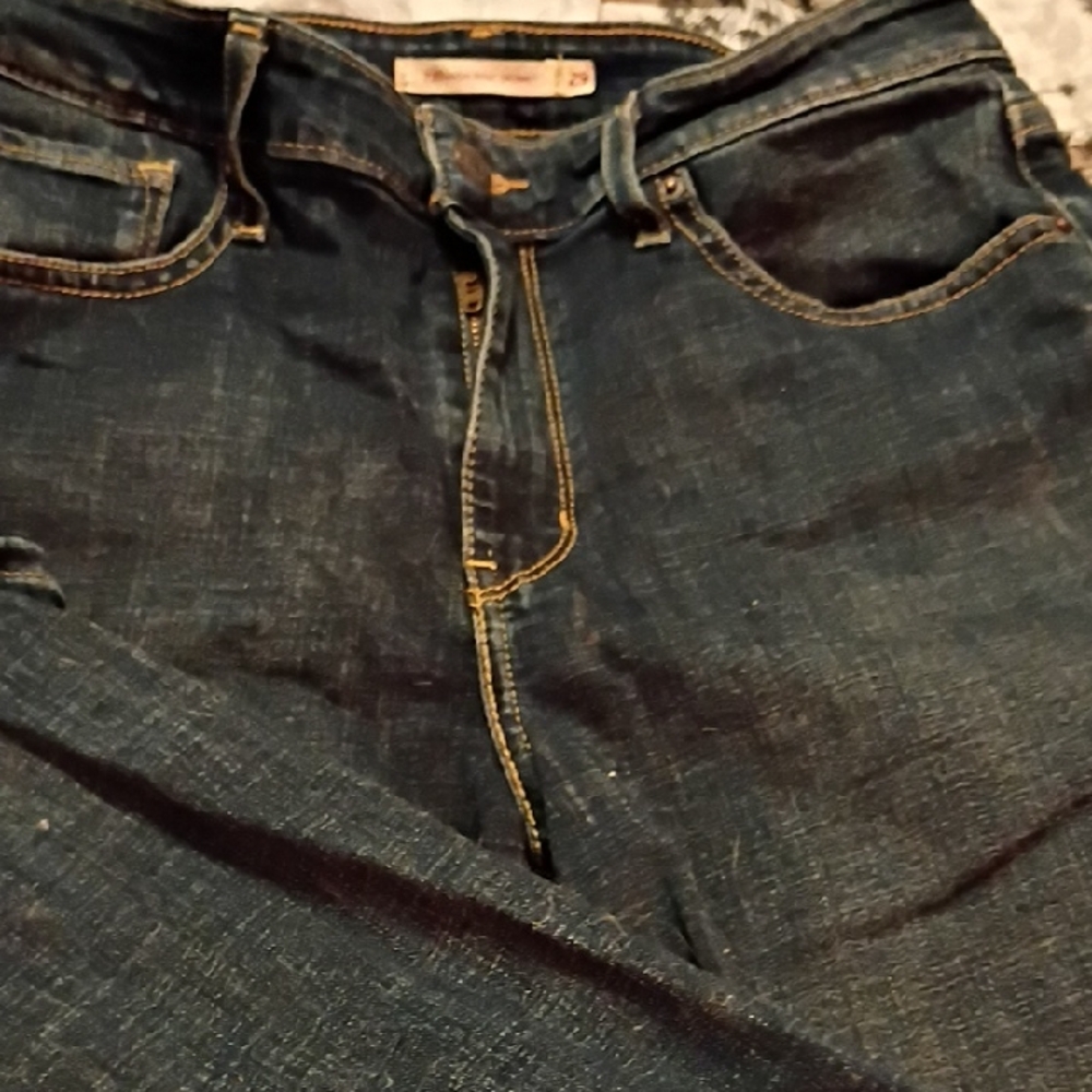 Levi's Women's High Rise Jeans - Dark Blue Highrise Skinny Sz29.